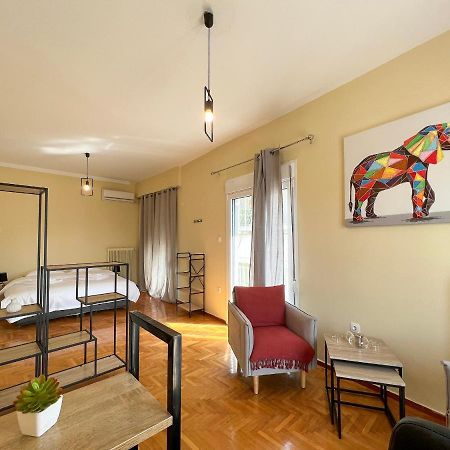 Chiou Spacious 90Sqm Apt In アテネ エクステリア 写真