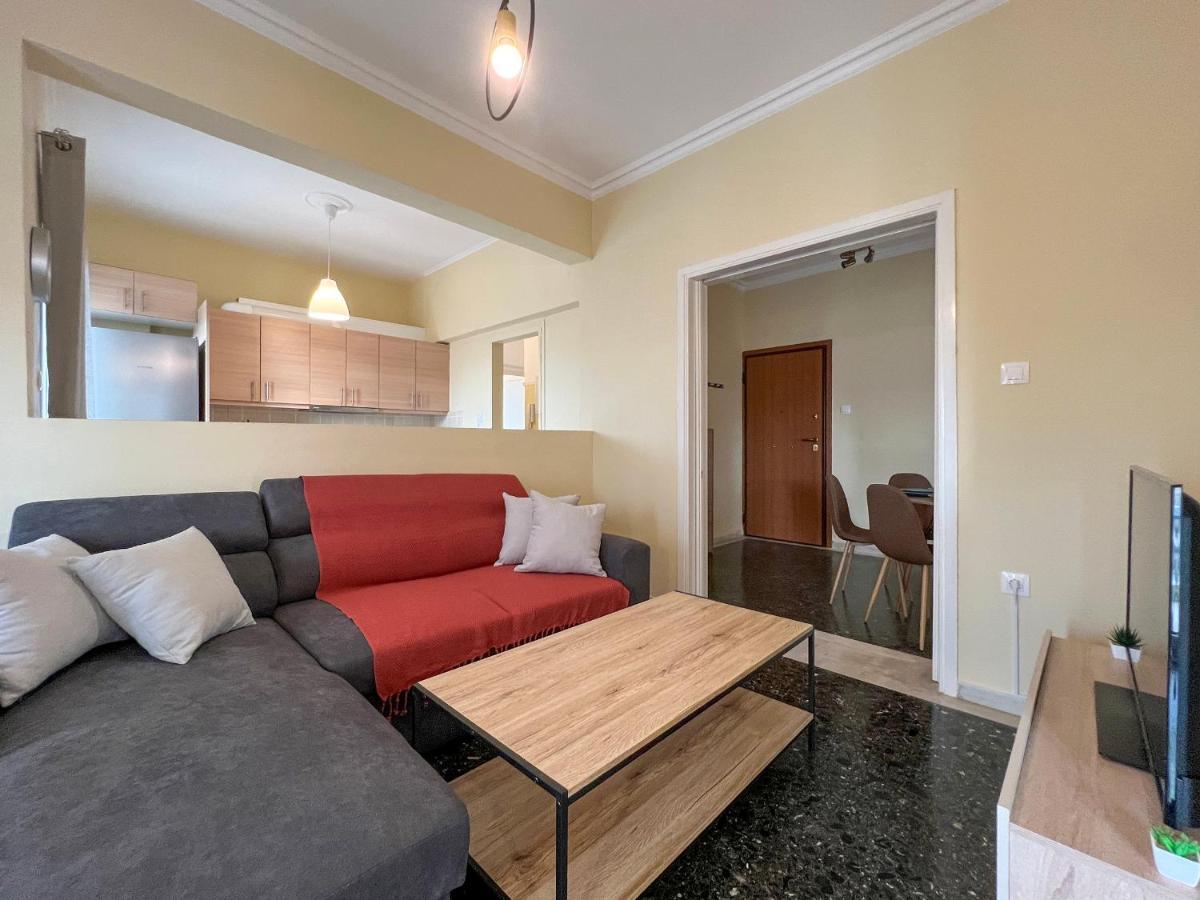 Chiou Spacious 90Sqm Apt In アテネ エクステリア 写真