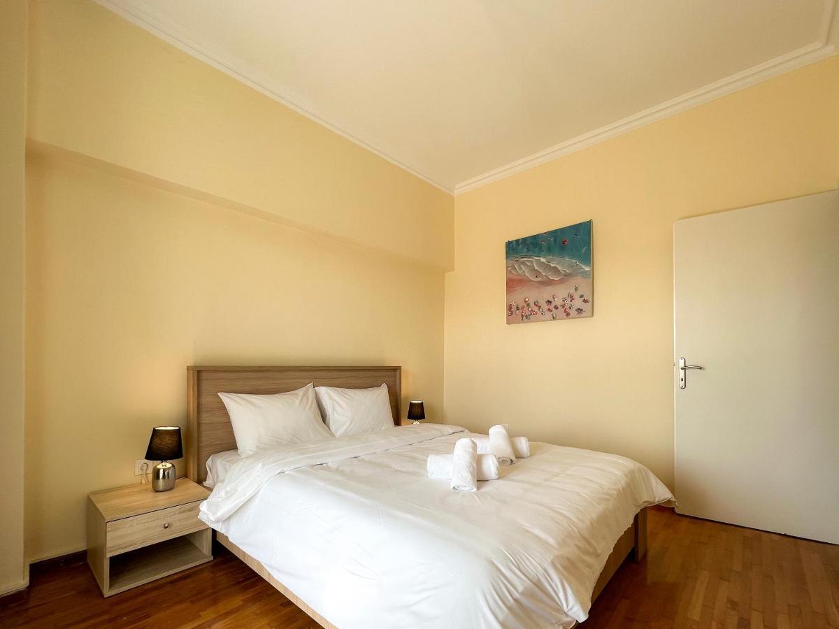 Chiou Spacious 90Sqm Apt In アテネ エクステリア 写真