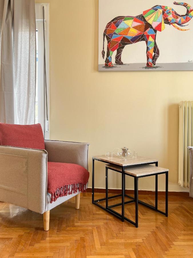 Chiou Spacious 90Sqm Apt In アテネ エクステリア 写真